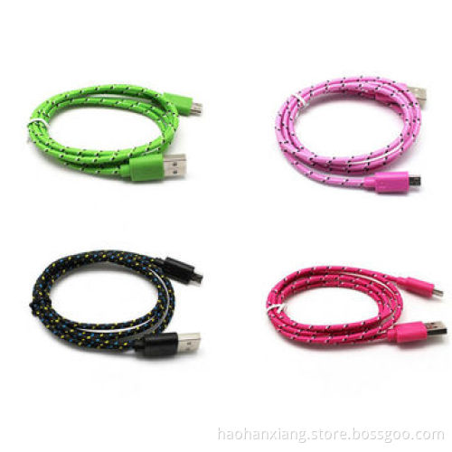 USB Data Cable with Braided Wire, for Samsung Mobile Phone